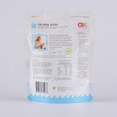 Gravure Printing Tea CMYK Zipper Packaging Pouch