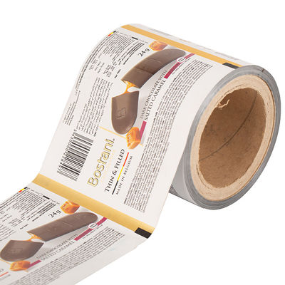 Snack PE Packaging Film Rolls , Cake Roll Stock Film Packaging