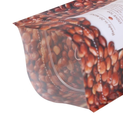 Apparel Food Packaging Stand Up Ziplock Pouches Dry Fruit Packaging Design