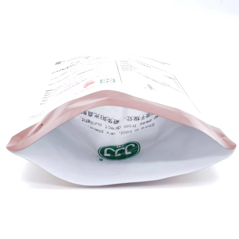 Custom Print Three Side Seal Bag Clear Window 1000g Stand Up Packaging Pouches For 1000g Snack