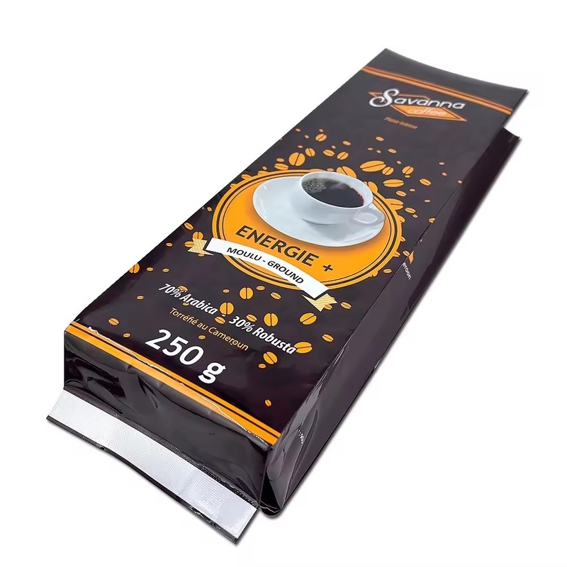 Custom Bags Side Gusset Moisture Proof Coffee Bag Pouch Stand Up Pouch Tea Packaging Bags