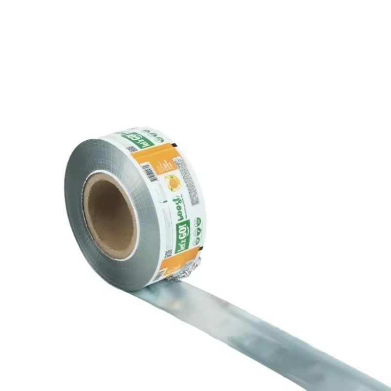 Custom Printing Automatic Sachet Packaging Food Grade Plastic Laminated Aluminium Foil Roll Film Cookies Food Packaging