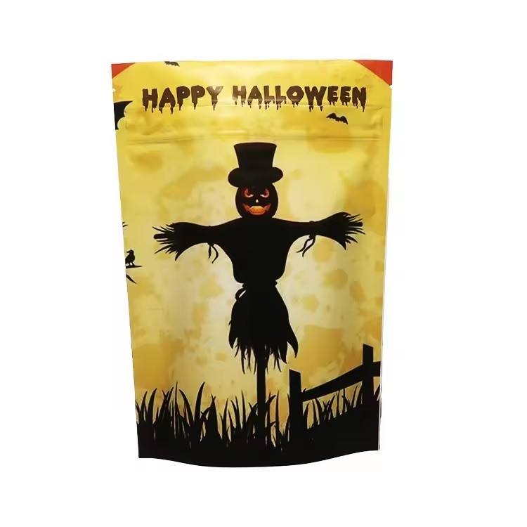 Digital Printing Plastic Mylar Various Of Snack Food Packing Pouch With Aluminum Foil Child Proof Mylar Bags