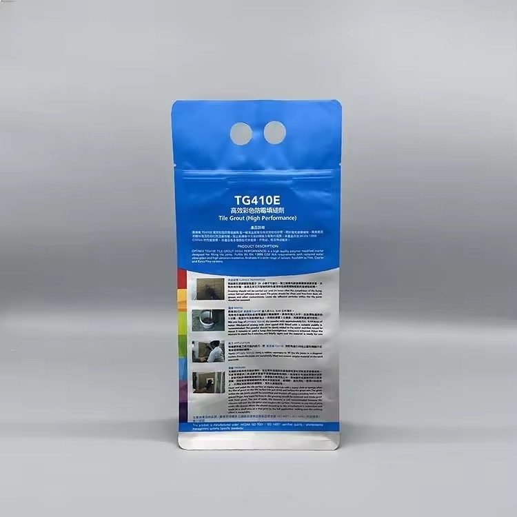 Flat Bottom Zipper Reusable Aluminium Foil Side Gusset Plastic Pouch For Detergent Chemical Powder Packaging Bags