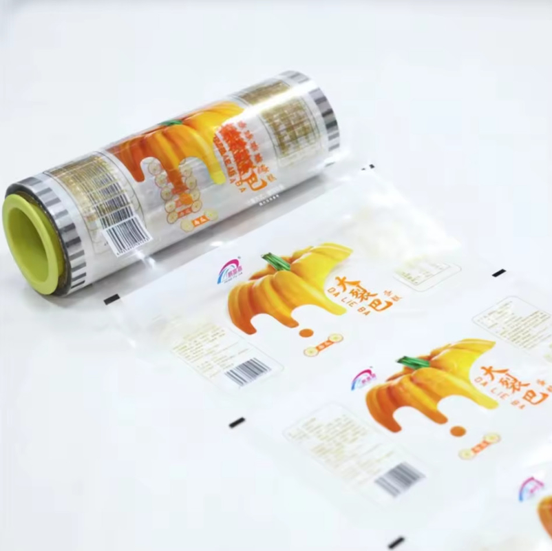 High Quality Food Grade Clear Plastic Film Roll For Packaging Custom Printing Packing LDPE/OPP/PE Wrapping Roll Film