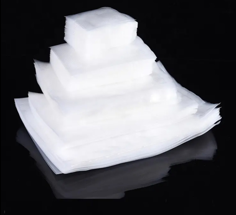 Leak Proof Food Grade Laminated Transparent Nylon Fish Seafood Plastic Packaging Heat Seal Vacuum Seal Bags