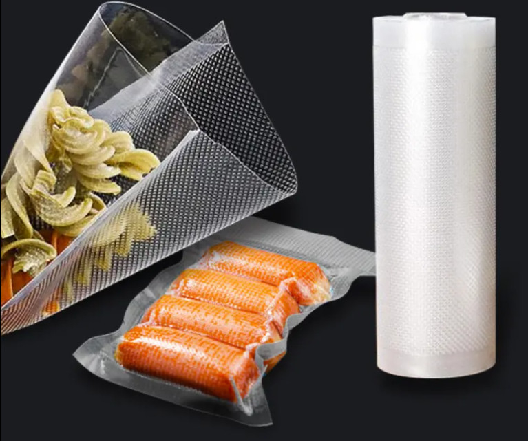 In Stock Nylon Vacuum Bags Moisture Proof Heat Seal Vacuum Storage Sealer Bags Food Packaging Vacuum Bag