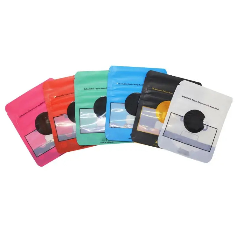 Big Storage Bag Waterproof Plastic Container Spice Powder Ziplock Packing Pouches Case Empty Stand Up For Food Storage
