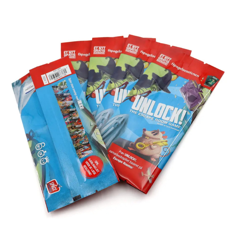 3 Side Seal Customized Printing Snack Packaging Plastic Bag Heat Sealable Sachet / Back Sealed Plastic Bag