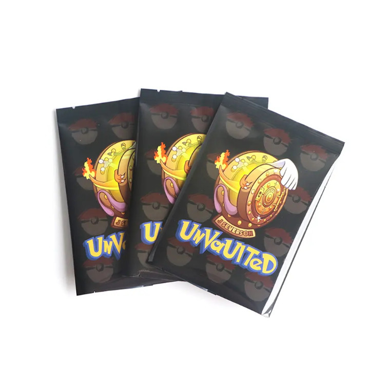 Custom Designs Food Packaging Back Seal Bags Wholesale Price Heat Sealed Center Seal Mylar Bag