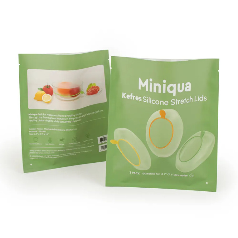 3 Side Sealing Mylar Bag Without Ziplock Bag Heat Sealable Pouch For Small Accessories Packaging