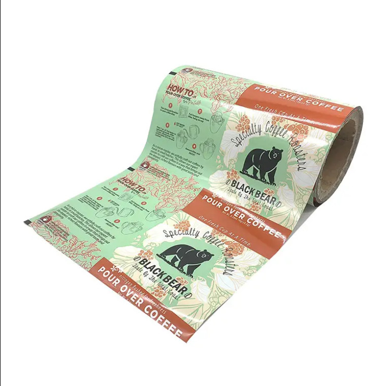 Automatic Packaging Biodegradable Plastic Film Chips Roll Film Sachet Plastic Film For Snack
