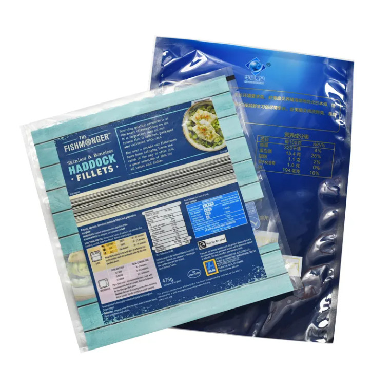 Wholesale Retail Nylon/PET Vacuum Packaging Bag Meat Vegetables Vacuum Bags Food Storage Heat Seal Composite Vacuum Packaging