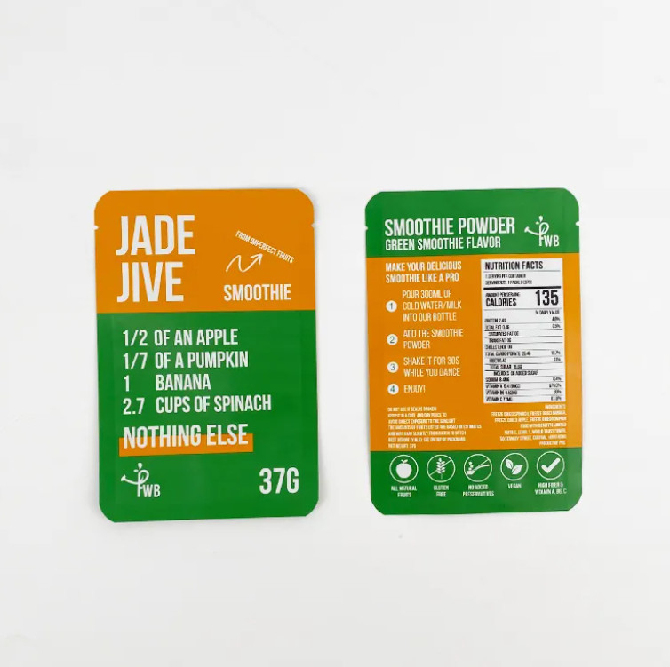 Three-Side Seal Stand-Up Bag Matte Finished Side Gusset Snack Packaging Bag With Food Pouch Design