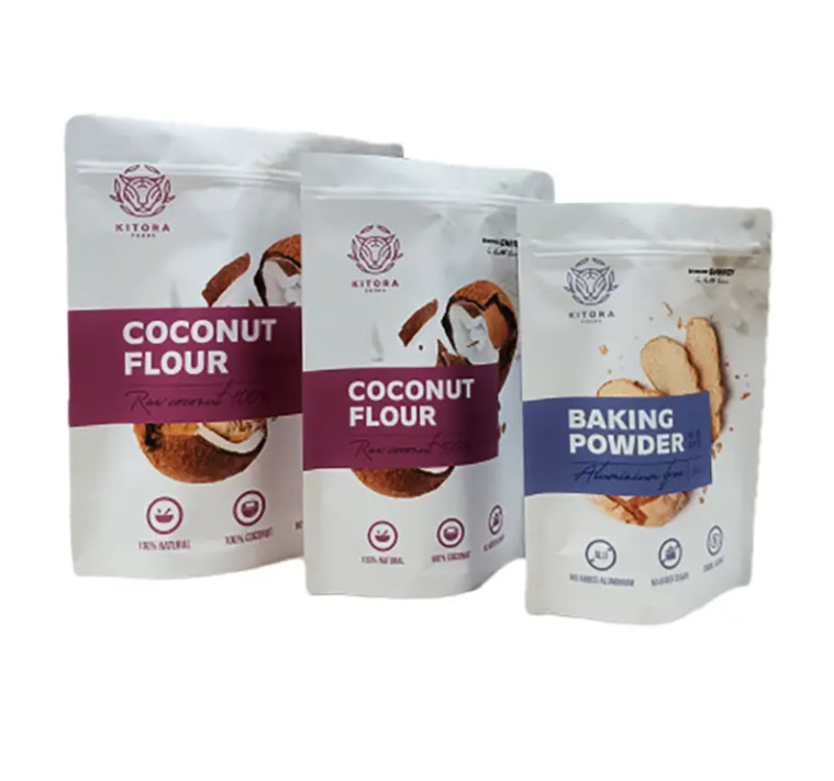 Heat Seal Food Grade Custom Printed Foil Bags Food Storage Zipper Packaging Bag Food Stand Up Bag