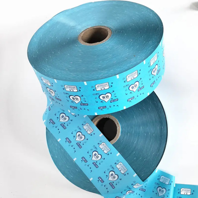 Custom Printed Heat Seal PET BOPP Plastic Roll Film Candy And Chocolate Food Packaging, Aluminum Foil Film Stock With Orders