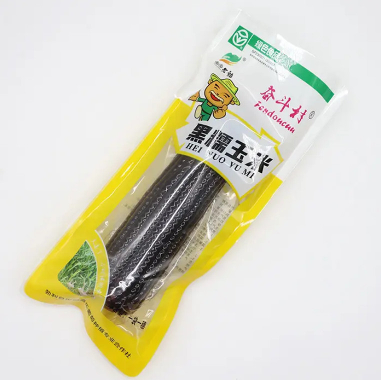 Custom Food Grade Sweet Corn Vacuum Pouches Storage Seal Bag