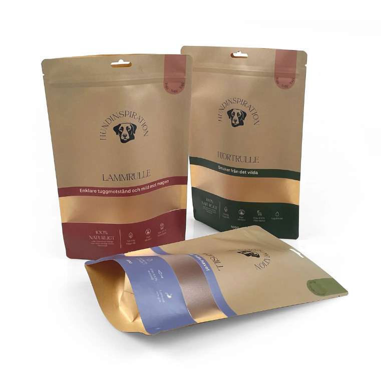 Reusable Food Packaging Stand-Up Bag Nut Snack Storage Sealed Bag Plastic Packaging Aluminum Foil Bag