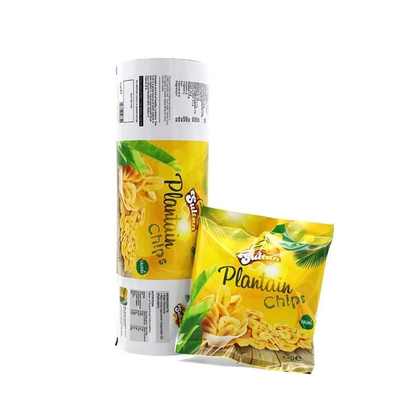 Plastic Food Film Factory Customized Printing Plastic Roll Small Bag Packaging Film Snack/Potato Chips