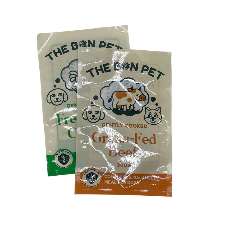 Custom Printed Three Side Seal Pouch Suitable For Food Packaging Including Snacks Candy Coffee Tea Powder And Dry Food With Tear Notch And Zipper