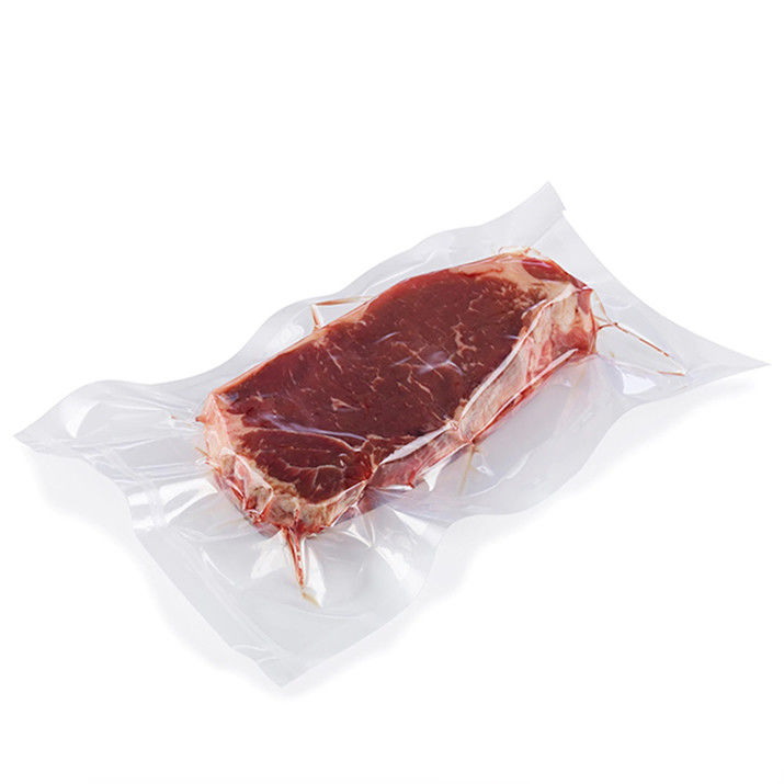 transparent nylon vacuum plastic packaging pouch bag for meat food