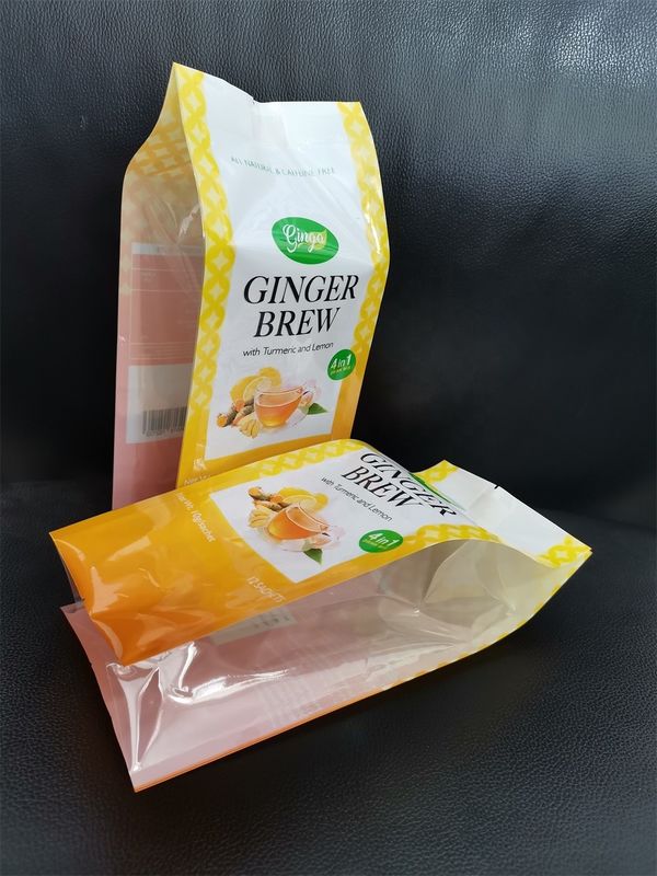 80 Microns SGS Stand Up Food Bags Biscuit Cookie Candy Stick