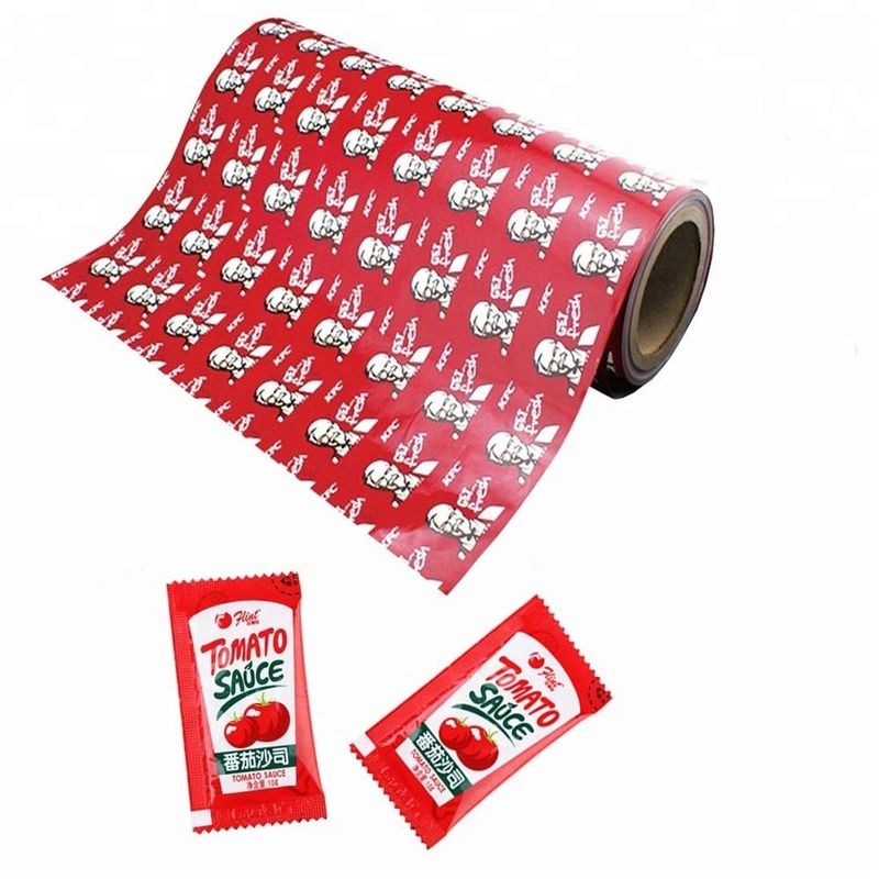 Aluminum Foil Packaging Film Rolls Laminated 41.5x42cm For Lollypop Candy   