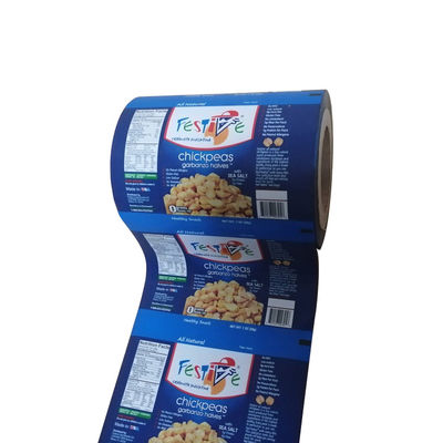 Snack PE Packaging Film Rolls , Cake Roll Stock Film Packaging